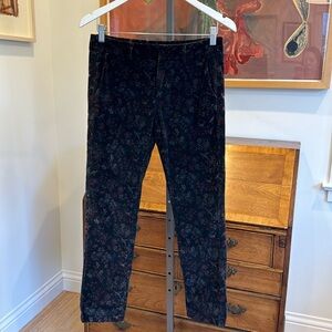 Local - Guia Floral Print Cropped Pants